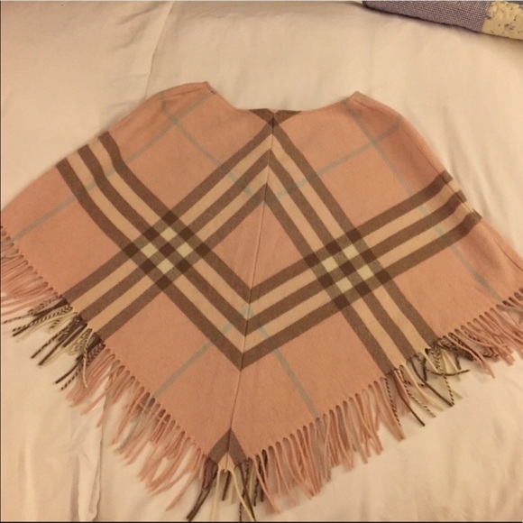 Burberry Pink Poncho - Picture 7 of 7